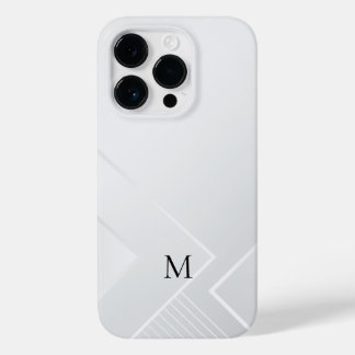 Modern Weißes Muster Case-Mate iPhone 14 Pro Hülle
