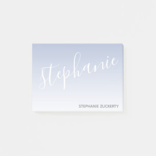 Modern Whimsical - Orchid ombre handschriftlich Post-it Klebezettel