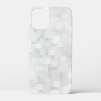 Modern White Square Pattern Case-Mate iPhone Hülle