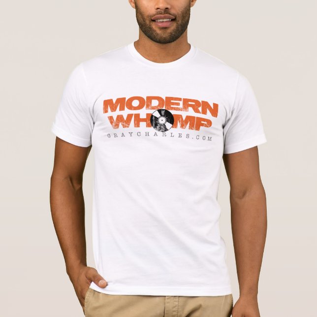 Modern Whomp - bloßes Twofer, lang T-Shirt (Vorderseite)