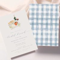 Modern Wine & Cheese Bridal Brunch Picnic