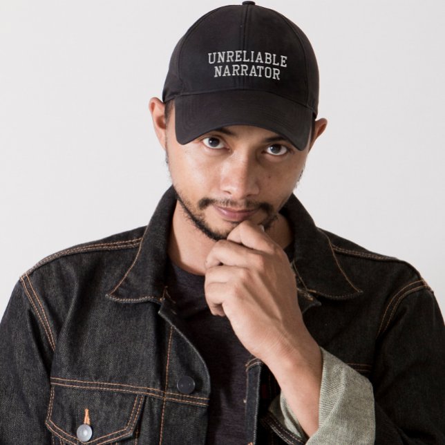 Modern witziger Wendy Williams zitiert White Text Bestickte Baseballkappe (Modern funny Wendy Williams quote White Text Embroidered Baseball Cap)