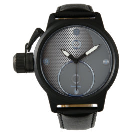 Modern Yin Yang Watch Armbanduhr