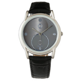 Modern Yin Yang Watch Armbanduhr