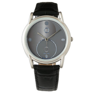 Modern Yin Yang Watch Armbanduhr