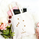 Modern Zodiac Sign Gold Libra | Element Air Tragetasche<br><div class="desc">Modern Zodiac Sign Gold Libra | Element Air</div>