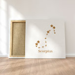 Modern Zodiac Sign Gold Scorpius | Element Wasser Leinwanddruck<br><div class="desc">Modern Zodiac Sign Gold Scorpius | Element Wasser</div>