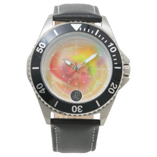 Modern Zodiac Sign Leo Zitat | Elementfeuer Armbanduhr