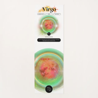 Modern Zodiac Sign Virgen Quote Earth Element Yogamatte
