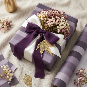 Moderna Linear   Distel & Räucherpflaume Geschenkpapier