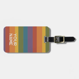 Moderna Linear | MCM Regenbogen Gepäckanhänger