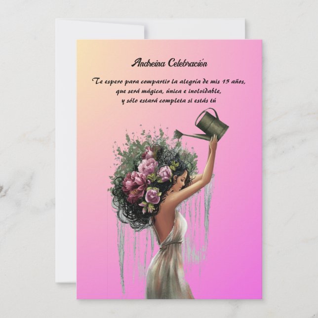 Moderna , Minimalista Einladung (Vorderseite)