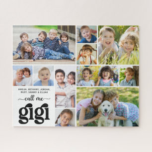 Moderne 11 Fotosammlungsnamen nennen mich Gigi Puzzle
