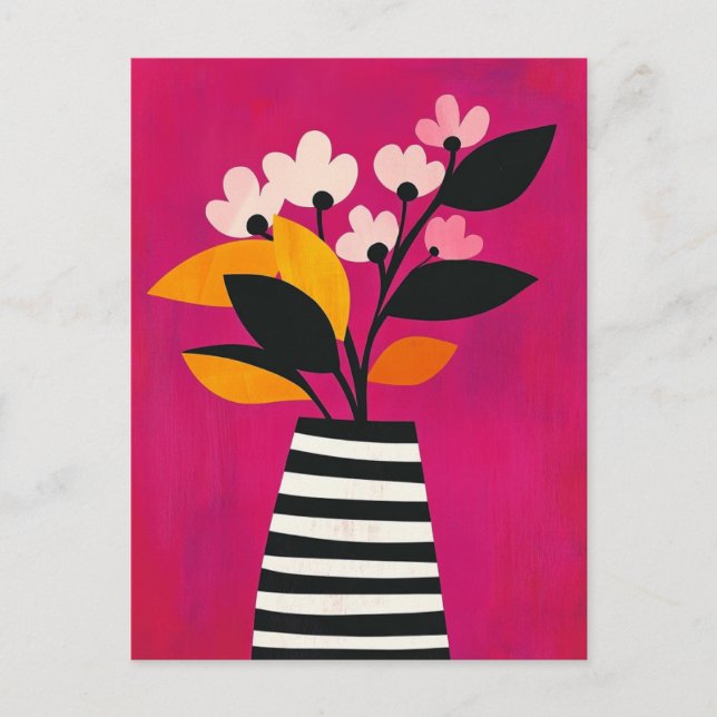 Moderne #190 Mitte des Jahrhunderts Postkarte (Vorderseite)