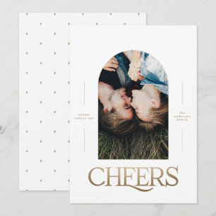 Moderne 1 Foto Typografie Weihnachten