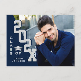 Moderne 2023 FOTO Graduation Party Einladung Postkarte