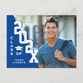 Moderne 2025 FOTO Grad Graduation Party Einladung Postkarte