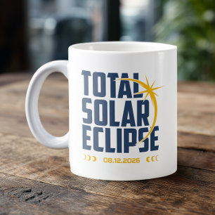 Moderne 2026 Eclipse Erinnerungsstück Kaffeetasse