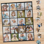 Moderne 20 FotoCollage Personalisiert 520 Stück Puzzle<br><div class="desc">Freuen Sie sich auf gemeinsame Erinnerungen mit unserem 20-Foto Collage Jigsaw Puzzle aus der gepflegten Erinnerungen. Dieses reizende Puzzle ist ideal, um die besonderen Momente mit Familie, Freunden, Haustieren und Großeltern zu feiern. Ob es sich um eine Sammlung Ihrer Lieblings-Schnappschüsse aus einem Familienurlaub, eine Reihe herzerwärmender Fotos für Haustiere oder...</div>