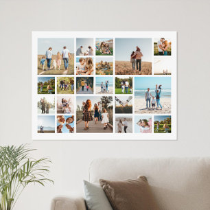 Moderne 23 FotoCollage Poster