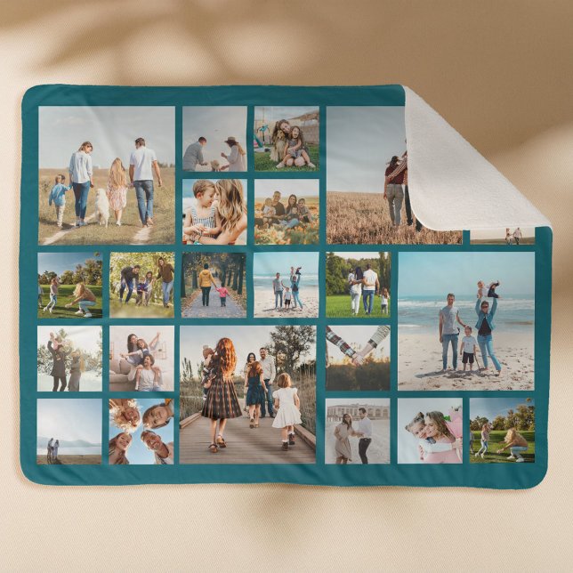 Moderne 23 FotoCollage Sherpadecke (Von Creator hochgeladen)