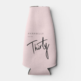 Moderne 30. Dreißigste Geburtstagsparty Flaschenkühler