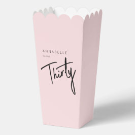 Moderne 30. Dreißigste Geburtstagsparty Geschenkschachtel