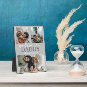 Moderne 3-FotoCollage Fotoplatte