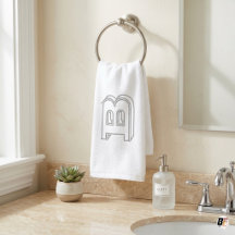 Moderne 3D-Umriss-Monogramm-Buchstabe 