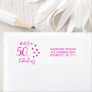 Moderne 50 und fabelhaftes Rosa