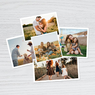 Moderne 5-Foto-Bilderkollektion Aufkleber