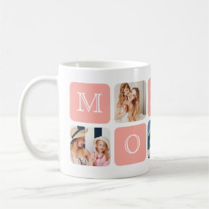 Moderne 5-Foto-"Mami"-Tasse Kaffeetasse