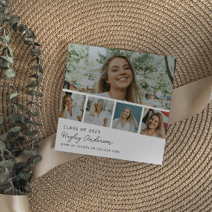 Moderne 5-Foto-Streifen-Collage Ankündigung