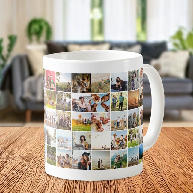 Moderne 60 FotoCollage Kaffeetasse (Von Creator hochgeladen)