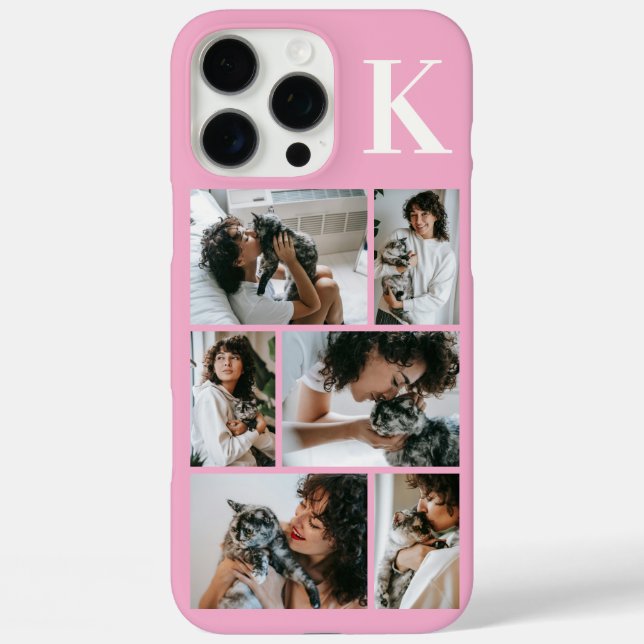 Moderne 6 Tierfoto Rosa Case-Mate iPhone Hülle (Rückseite)