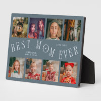 Moderne 8-Foto-Collage Beste Mutter überhaupt Schi