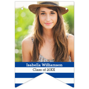 Moderne Abschluss-Jagdklasse 20XX Foto Wimpelkette