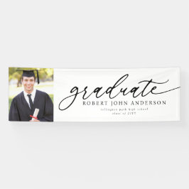 Moderne Abschlussfoto Absolventenfoto Banner