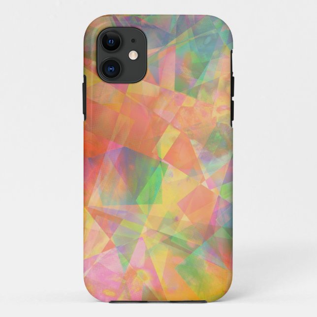 Moderne Abstrakt Case-Mate iPhone Hülle (Rückseite)