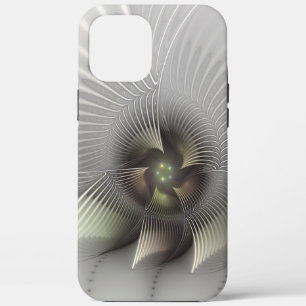 Moderne abstrakte 3D-Form Fraktal-Kunst Case-Mate iPhone Hülle