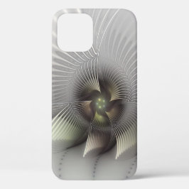 Moderne Abstrakte 3D Shape Fraktal Art Case-Mate iPhone Hülle