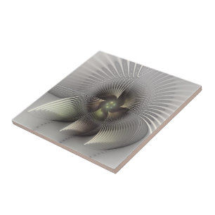Moderne Abstrakte 3D Shape Fraktal Art Fliese