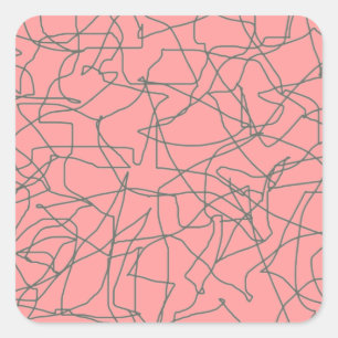 Moderne Abstrakte Aufkleber aus den 1950er Jahren