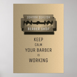 Moderne abstrakte Bilder lustige Inspiration sepia Poster