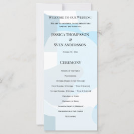 Moderne Abstrakte blaue Minimalistische Kunsthochz