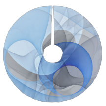 Moderne Abstrakte blaugraue Fraktal Grafik