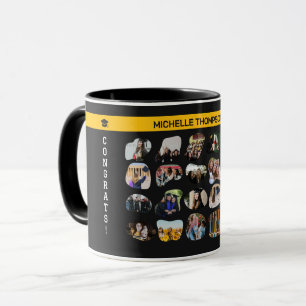 Moderne abstrakte Blob-Geometrie 20 Foto-Abschluss Tasse
