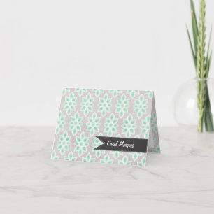 Moderne Abstrakte Blumen Elegante Personalisiert