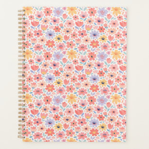 Moderne abstrakte Blumengestaltung Planer