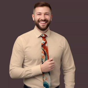 Moderne abstrakte Design-Krawatte mit mehrfarbigem Krawatte